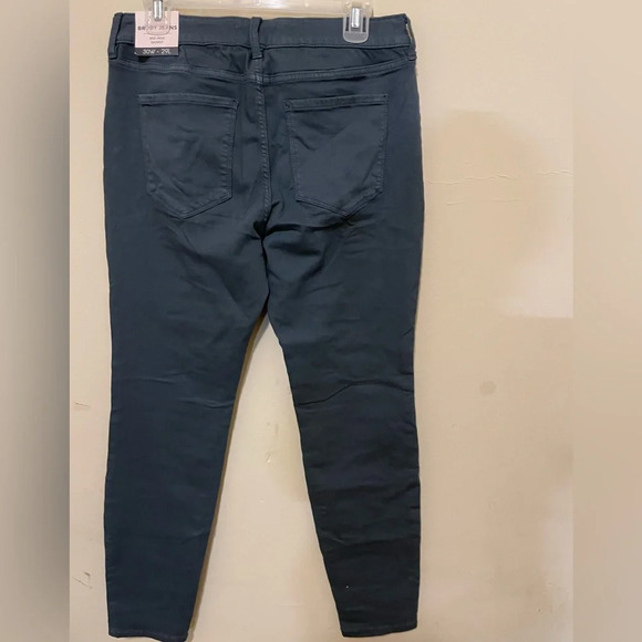 Sz 30 Brody Jeans color stretch denim mid rise skinny 30w 29 L Mr skinny - Picture 2 of 7